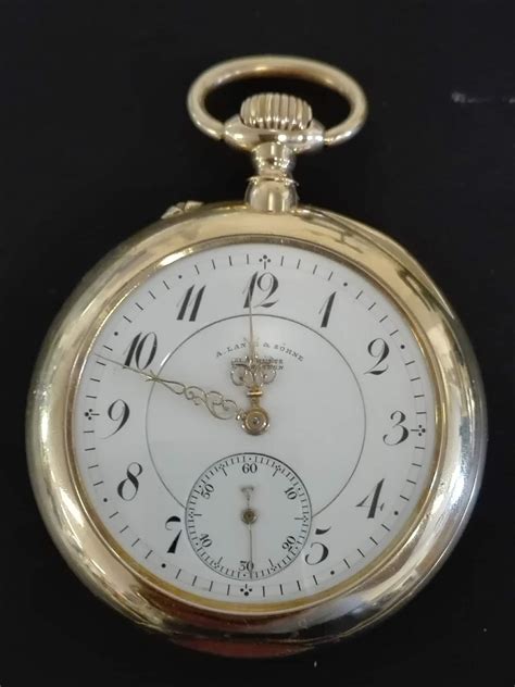 lange und söhne taschenuhr werknummer 17853|REVISION UND REPARATUR .